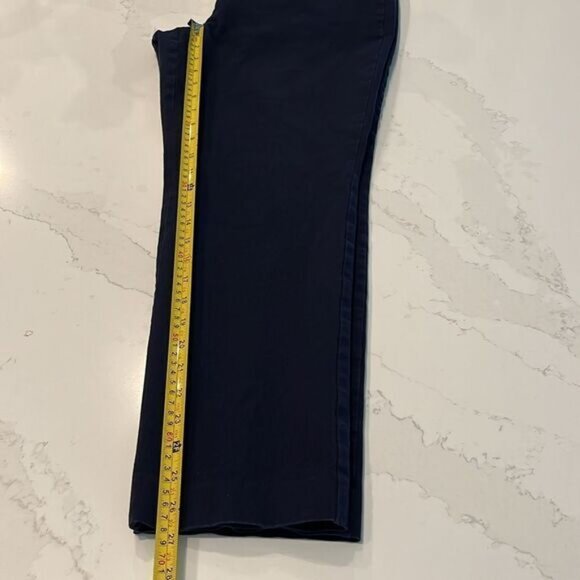 Talbots Navy High Waist Straight Leg Pants - Picture 10 of 10